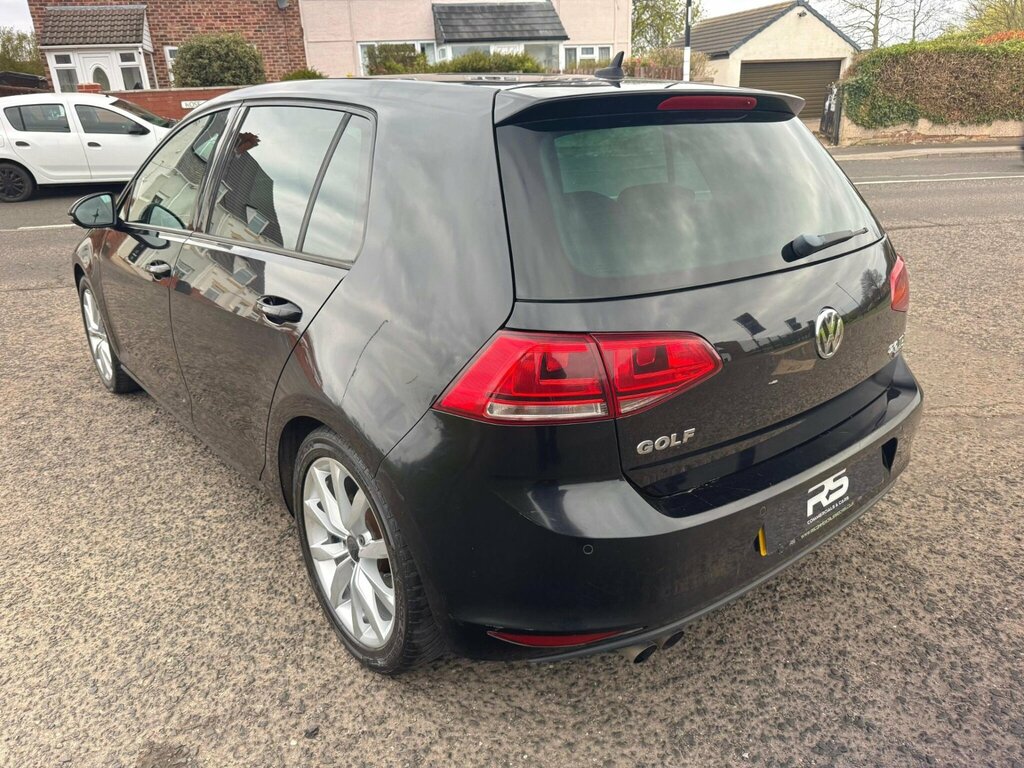 Volkswagen Golf 2.0 Tdi Bluemotion Tech Gt Dsg Euro 5 Ss RX14WCT Black #4