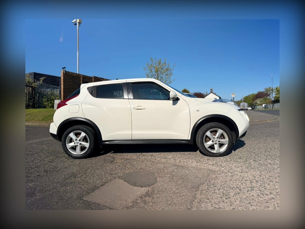 Nissan Juke 1.6 Visia Euro 5 NJ63XCY White #3
