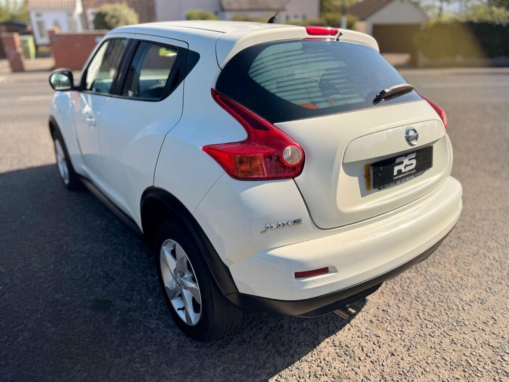 Nissan Juke 1.6 Visia Euro 5 NJ63XCY White #5