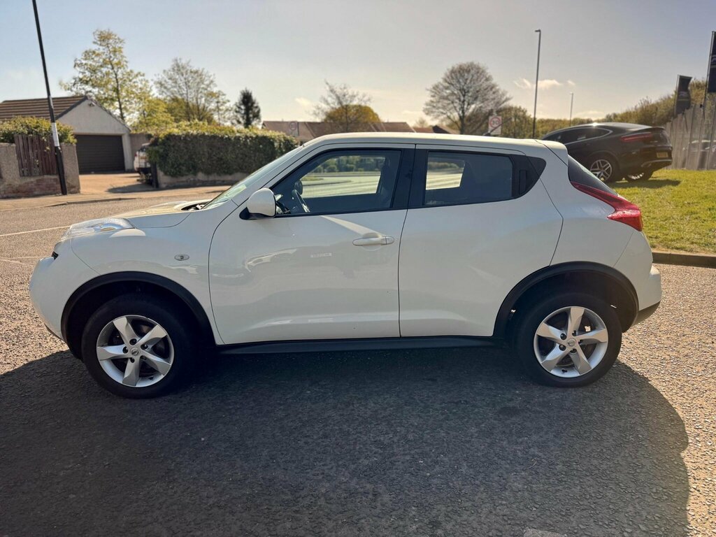 Nissan Juke 1.6 Visia Euro 5 NJ63XCY White #4