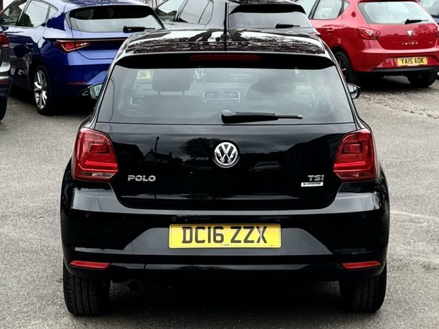 Volkswagen Polo 1.2 Tsi Bluemotion Tech Match Hatchback DC16ZZX Black #5