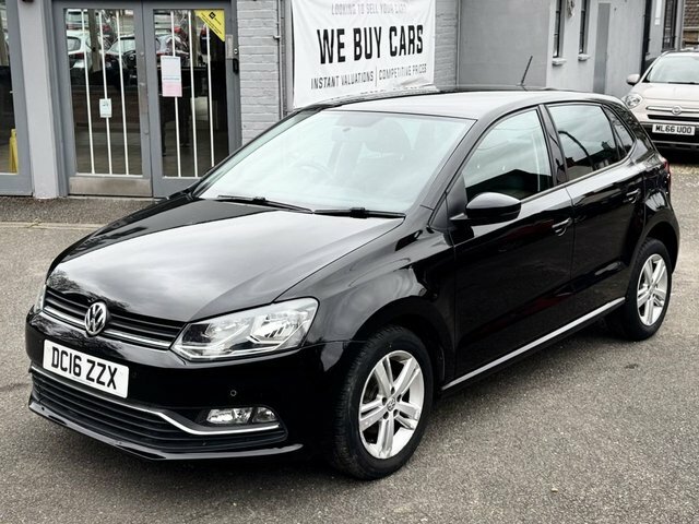 Volkswagen Polo 1.2 Tsi Bluemotion Tech Match Hatchback DC16ZZX Black #3