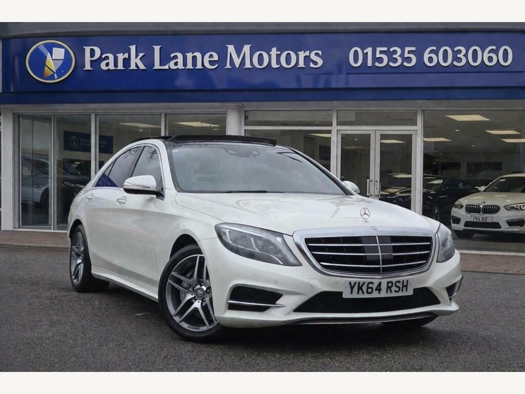 Mercedes-Benz S Class 3.5 S400lh V6 Amg Line Saloon White #2