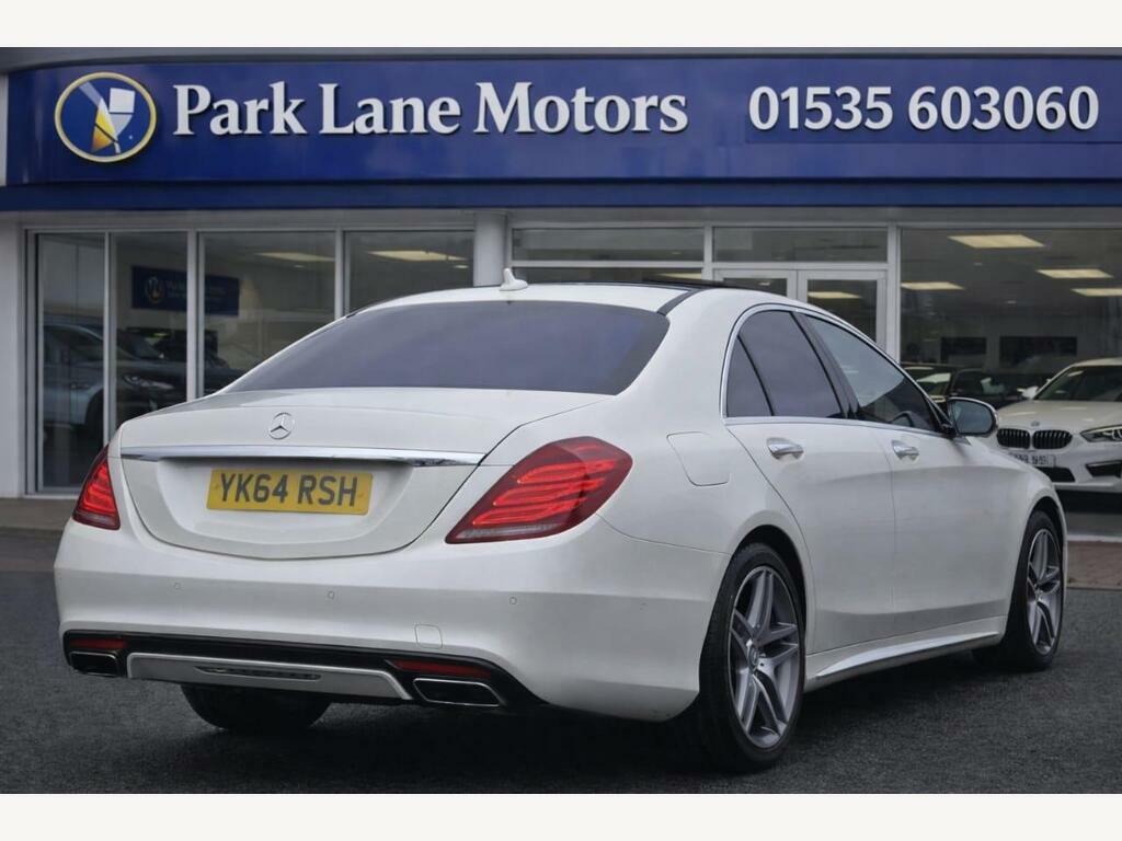 Mercedes-Benz S Class 3.5 S400lh V6 Amg Line Saloon White #4