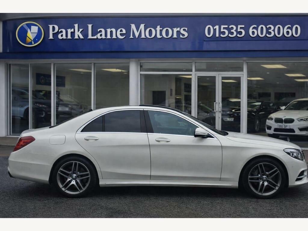 Mercedes-Benz S Class 3.5 S400lh V6 Amg Line Saloon White #3