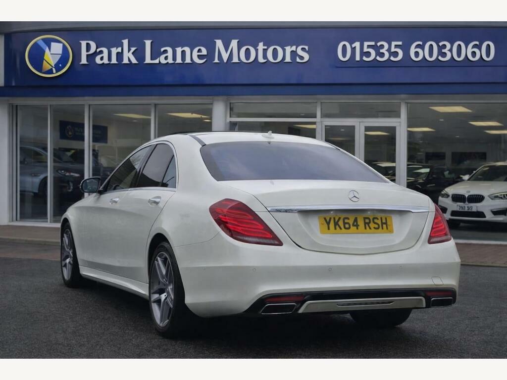 Mercedes-Benz S Class 3.5 S400lh V6 Amg Line Saloon White #5