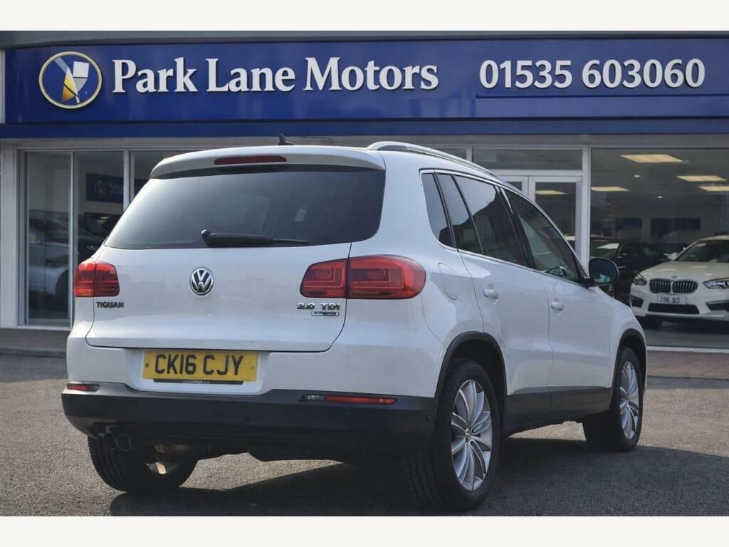 Volkswagen Tiguan 2.0 Tdi Bluemotion Tech Match Edition 2Wd Euro 6 CK16CJY White #4