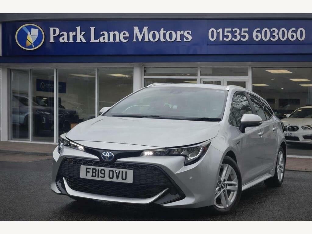 Toyota Corolla 1.8 Vvt-h Icon Tech Touring Sports Cvt Euro 6 S S FB19OVU Silver #2