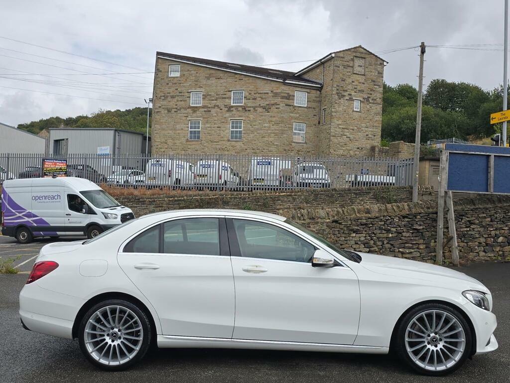 Mercedes-Benz C Class 2.1 C220d Sport Euro 6 S S OU65OFD White #6