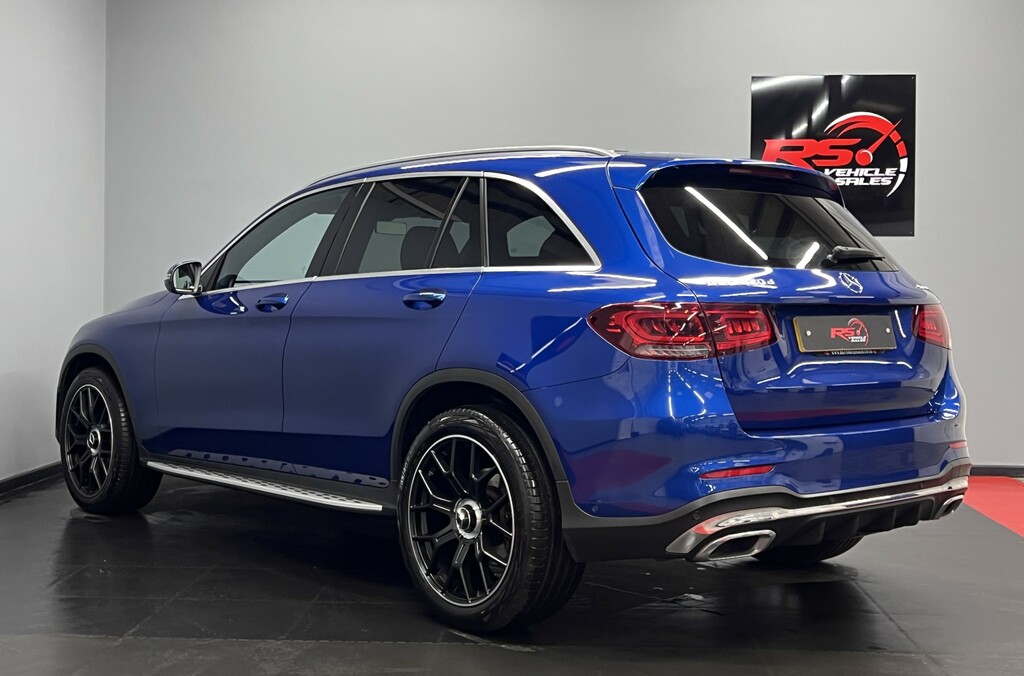 Mercedes-Benz GLC Class Suv 2.0 Glc220d Amg Line Suv G-tronic DX22ORC Blue #2