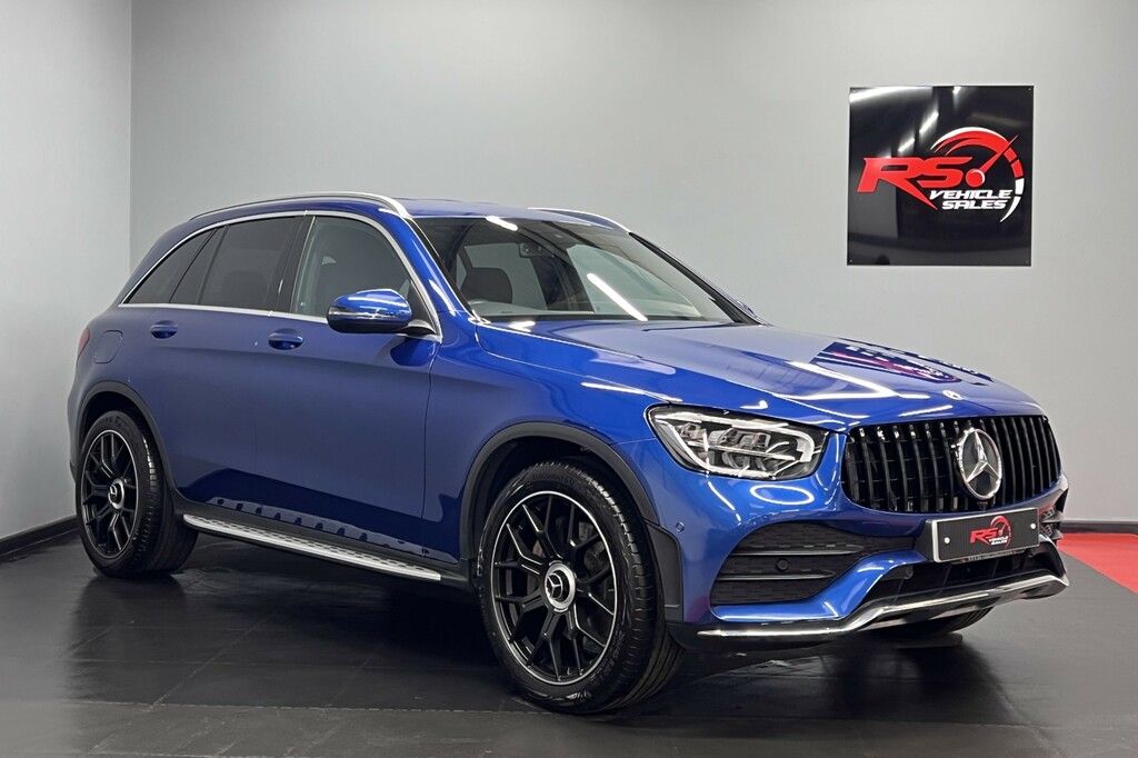 Mercedes-Benz GLC Class Suv 2.0 Glc220d Amg Line Suv G-tronic Blue