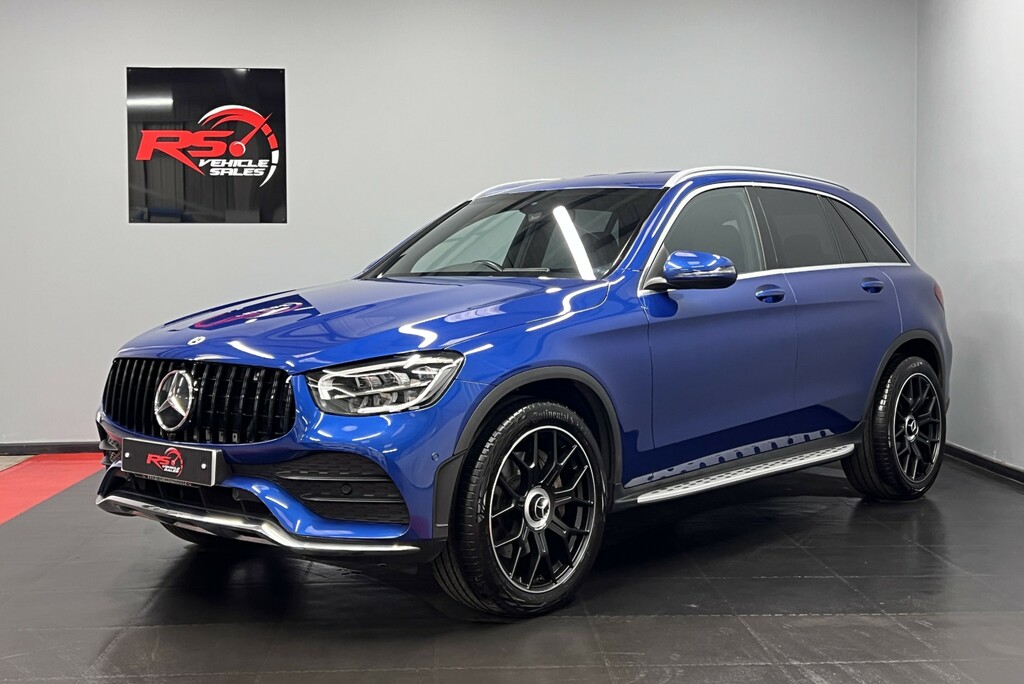 Mercedes-Benz GLC Class Suv 2.0 Glc220d Amg Line Suv G-tronic DX22ORC Blue #5