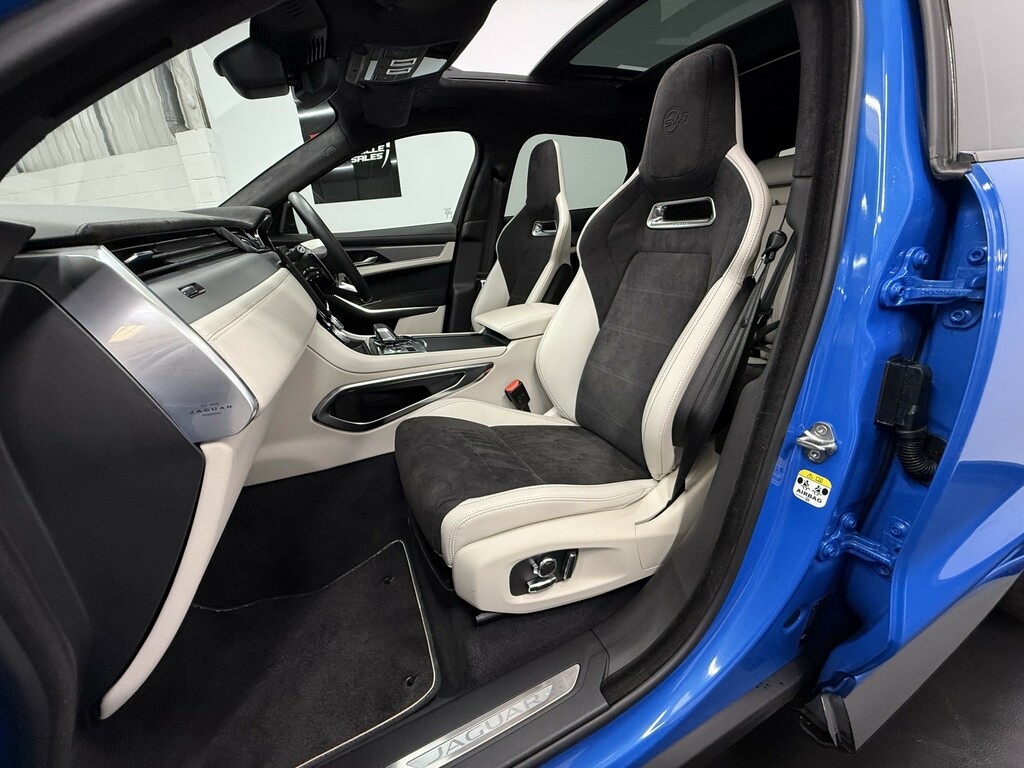 Jaguar F-Pace Suv 5.0 P550 V8 Svr Quickshift Awd Euro 6 Ss SP22RUR Blue #4