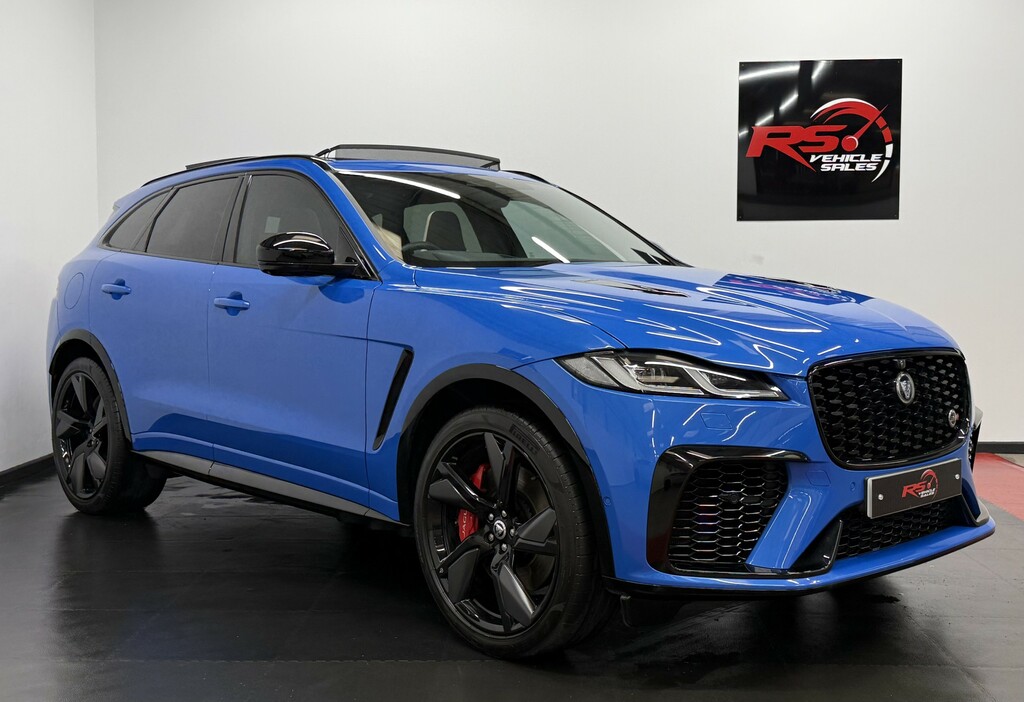Jaguar F-Pace Suv 5.0 P550 V8 Svr Quickshift Awd Euro 6 Ss Blue