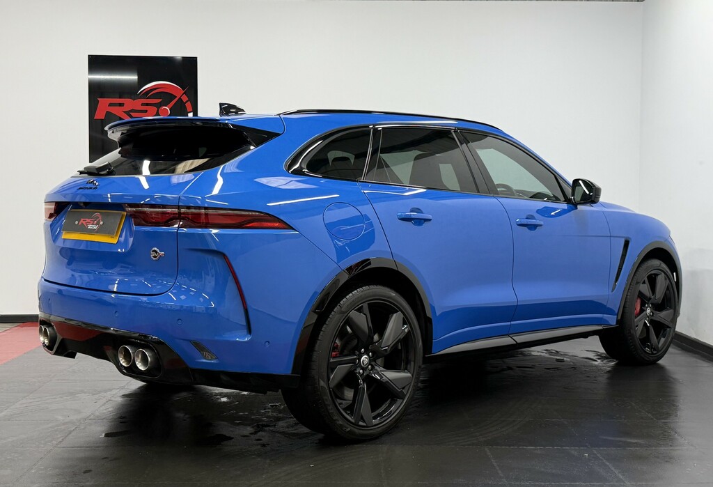 Jaguar F-Pace Suv 5.0 P550 V8 Svr Quickshift Awd Euro 6 Ss SP22RUR Blue #6