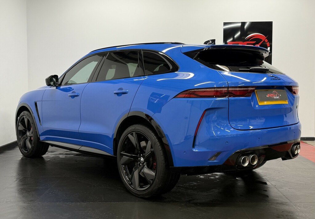 Jaguar F-Pace Suv 5.0 P550 V8 Svr Quickshift Awd Euro 6 Ss SP22RUR Blue #2