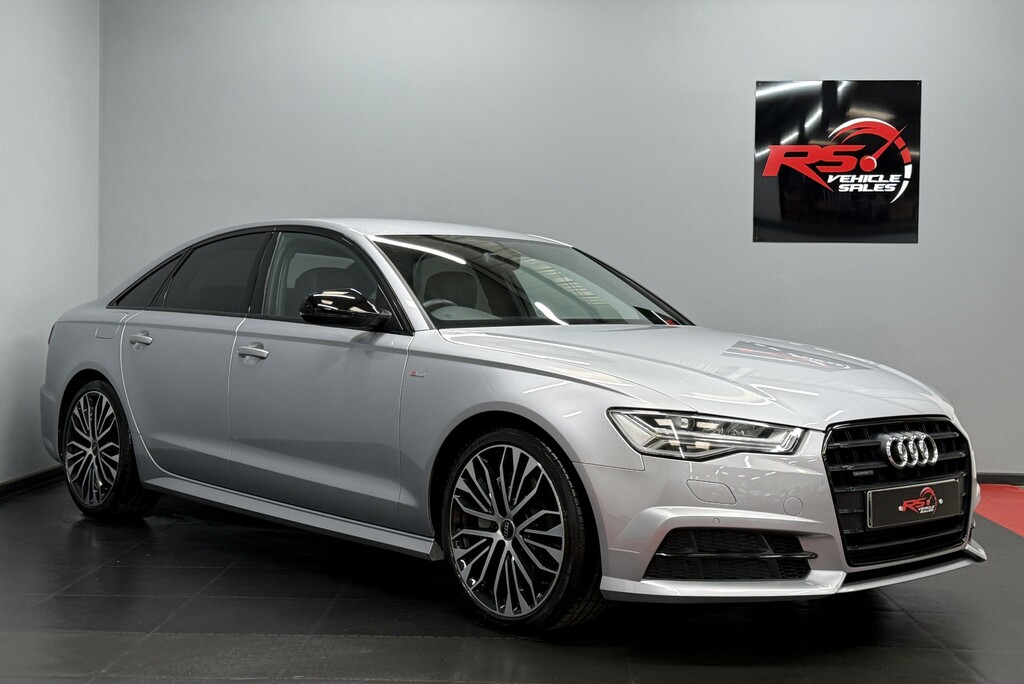 Audi A6 Saloon Saloon 3.0 Tdi V6 Black Edition Saloon Silver