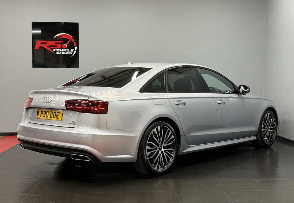 Audi A6 Saloon Saloon 3.0 Tdi V6 Black Edition Saloon Silver #6
