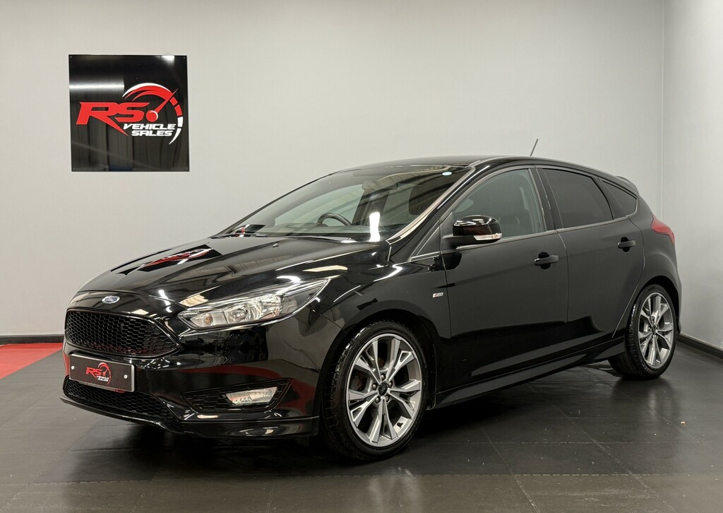 Ford Focus Hatchback 1.5 Tdci St-line Hatchback Ma BX18ZZN Black #5
