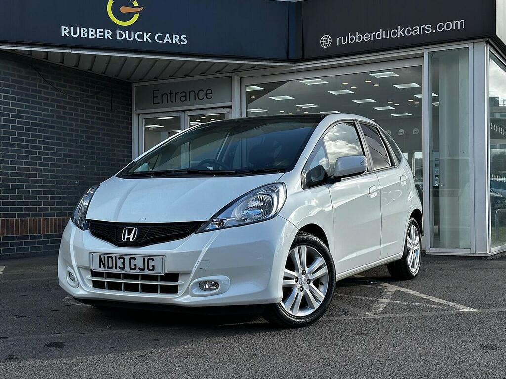 Honda Jazz 1.4 I-vtec Ex Hatchback Cvt Euro 5 99 White #3