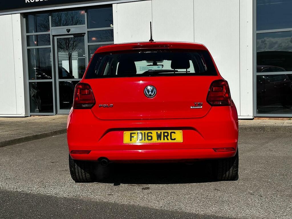Volkswagen Polo 1.2 Tsi Bluemotion Tech Se Euro 6 Ss FD16WRC Red #6
