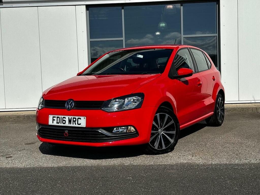 Volkswagen Polo 1.2 Tsi Bluemotion Tech Se Euro 6 Ss FD16WRC Red #3