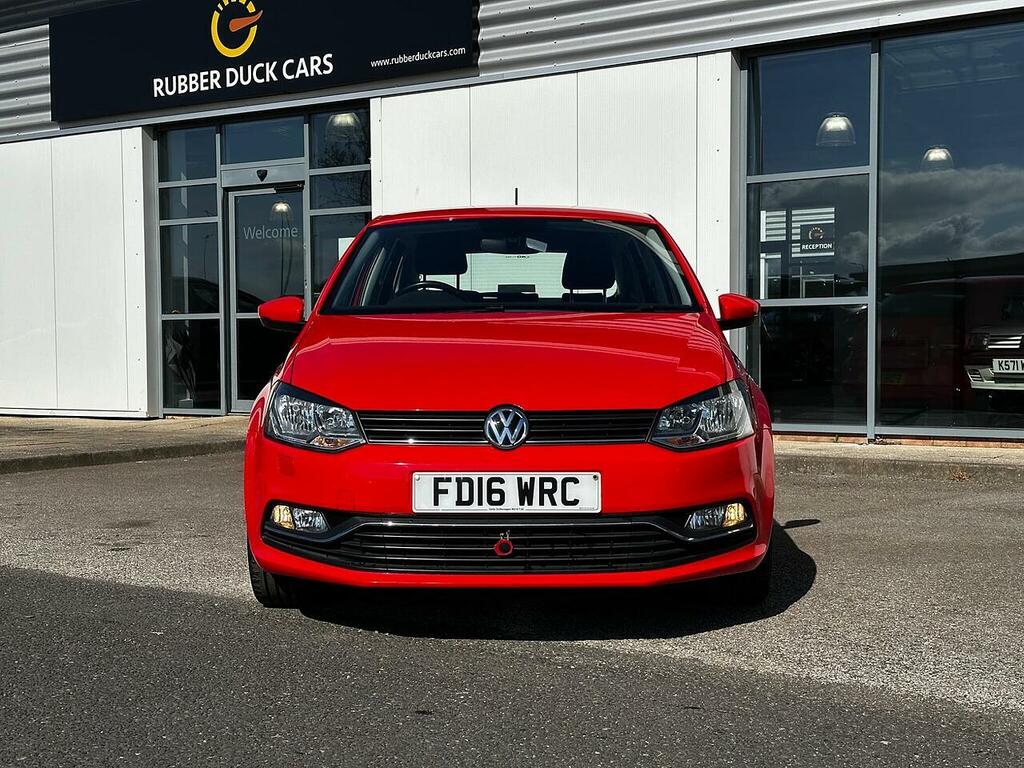 Volkswagen Polo 1.2 Tsi Bluemotion Tech Se Euro 6 Ss FD16WRC Red #2