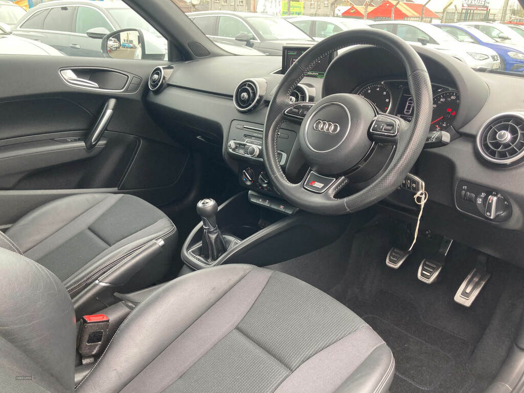 Audi A1 1.4 Tfsi S Line SV17ZWL White #6