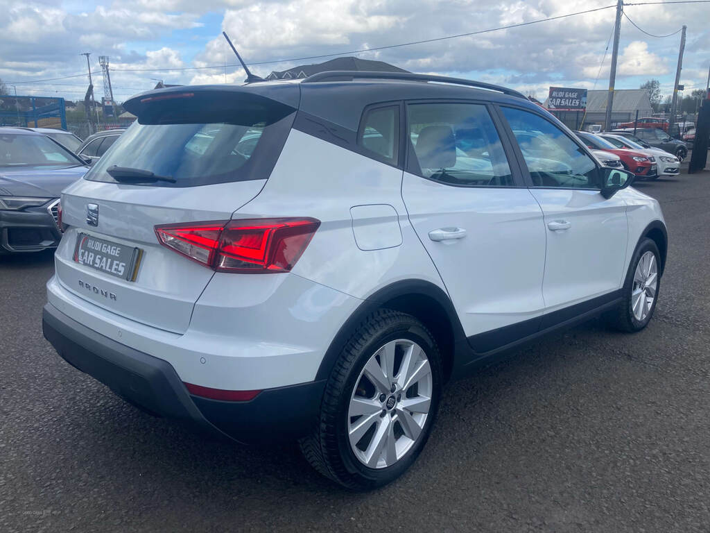Seat Arona 1.6 Tdi 115 Se Technology Lux Ez AP19KWT White #6