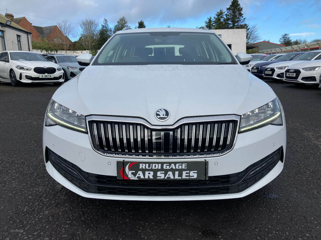 Skoda Superb 2.0 Tdi Cr 122 Se Dsg BV71RVP White #3