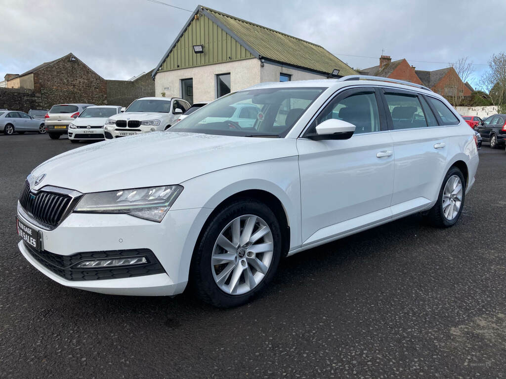 Skoda Superb 2.0 Tdi Cr 122 Se Dsg BV71RVP White #4