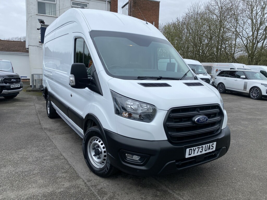 Ford Transit Custom Panel Van 2.0 Transit Leader Van 350 L3 2.0L Ecobl White