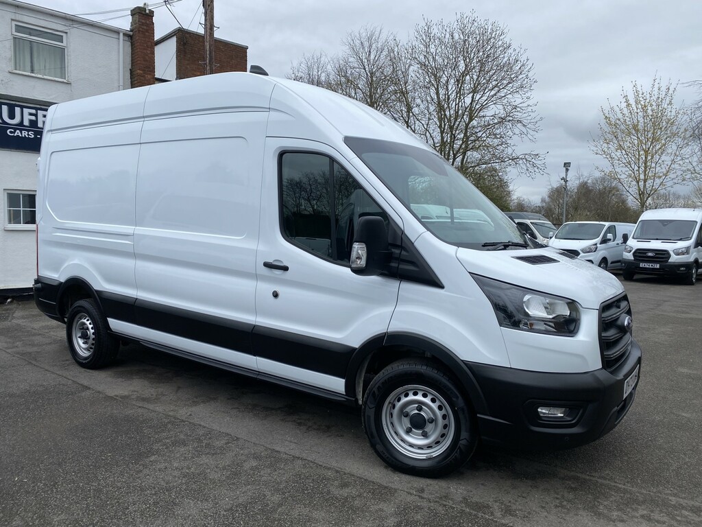 Ford Transit Custom Panel Van 2.0 Transit Leader Van 350 L3 2.0L Ecobl DY73UAS White #2
