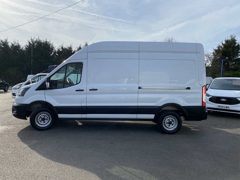 Ford Transit Custom Panel Van 2.0 Transit Leader Van 350 L3 2.0L Ecobl DV72SGO White #6