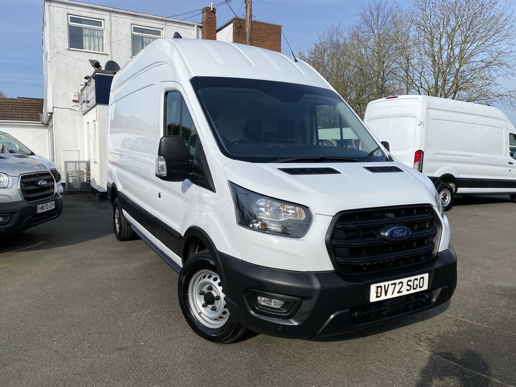 Ford Transit Custom Panel Van 2.0 Transit Leader Van 350 L3 2.0L Ecobl White
