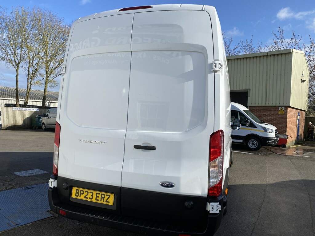 Ford Transit Custom Panel Van 2.0 Transit Trend Van 350 L4 2.0L Ecoblu BP23ERZ White #4