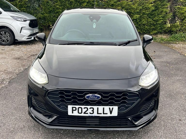Ford Fiesta 1.0T Ecoboost St-line Euro 6 Ss PO23LLV Black #2