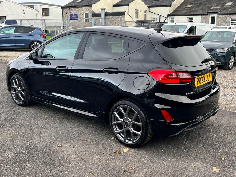 Ford Fiesta 1.0T Ecoboost St-line Euro 6 Ss PO23LLV Black #5