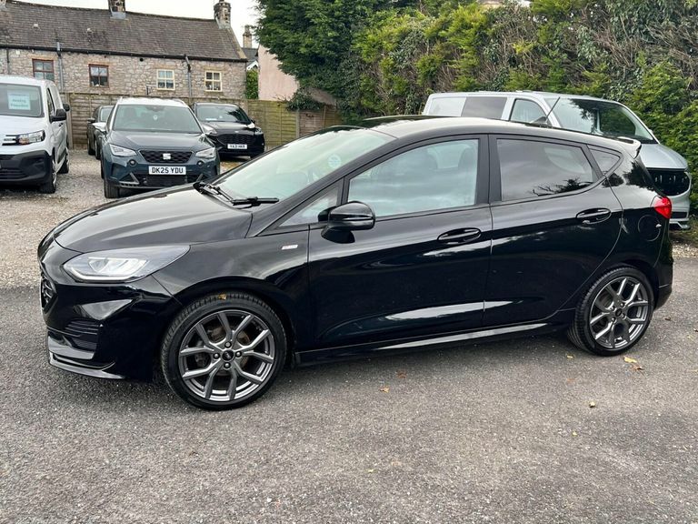 Ford Fiesta 1.0T Ecoboost St-line Euro 6 Ss PO23LLV Black #4