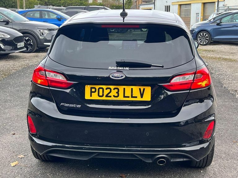 Ford Fiesta 1.0T Ecoboost St-line Euro 6 Ss PO23LLV Black #6