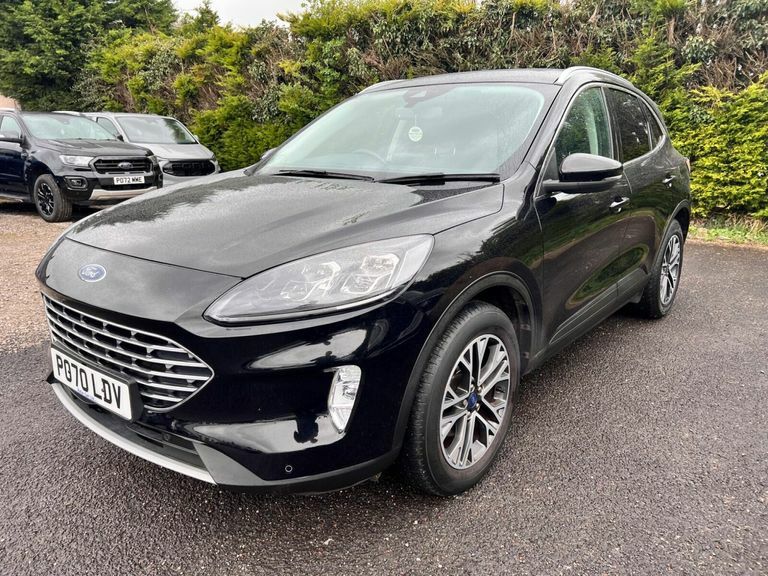 Ford Kuga 1.5 Ecoblue Titanium Euro 6 Ss PO70LDV Black #3