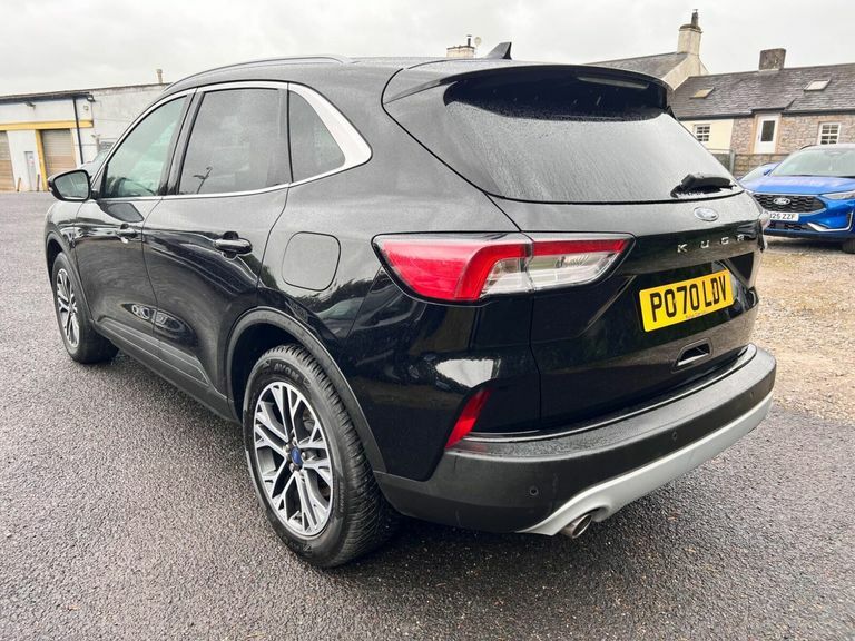 Ford Kuga 1.5 Ecoblue Titanium Euro 6 Ss PO70LDV Black #4