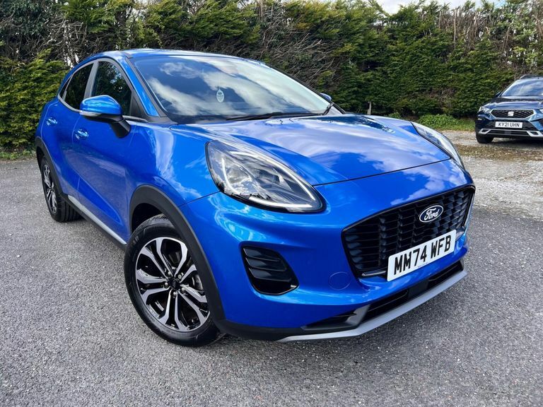 Ford Puma 1.0T Ecoboost Mhev Titanium Euro 6 Ss Blue
