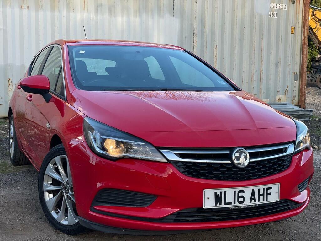 Vauxhall Astra Hatchback 1.4I Turbo Energy Euro 6 201616 Red