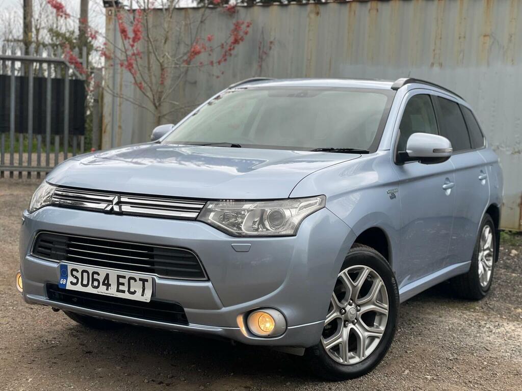 Mitsubishi Outlander Suv 2.0H 12Kwh Gx4h Cvt 4Wd Euro 5 Ss 2014 SO64ECT Blue #2