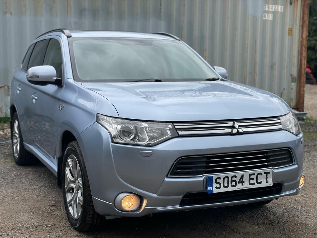 Mitsubishi Outlander Suv 2.0H 12Kwh Gx4h Cvt 4Wd Euro 5 Ss 2014 SO64ECT Blue #4