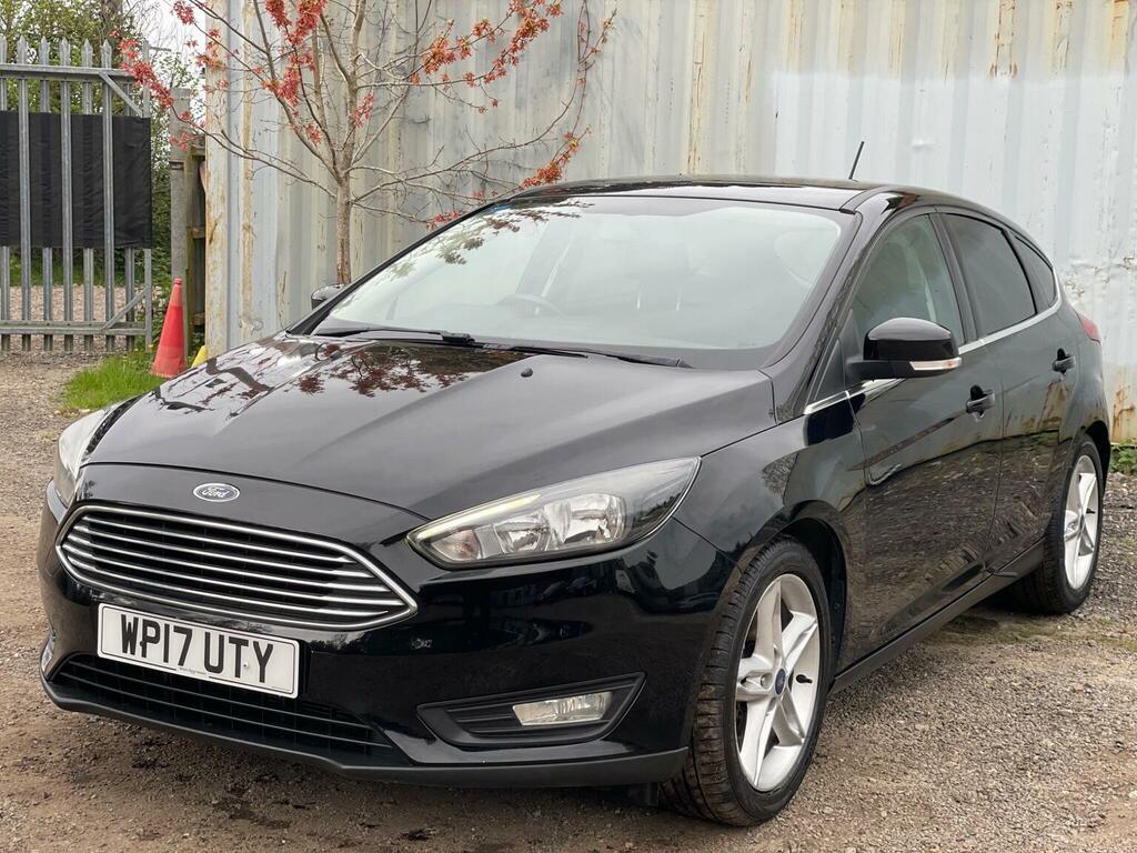 Ford Focus Hatchback 1.0T Ecoboost Zetec Edition Euro 6 Ss WP17UTY Black #5