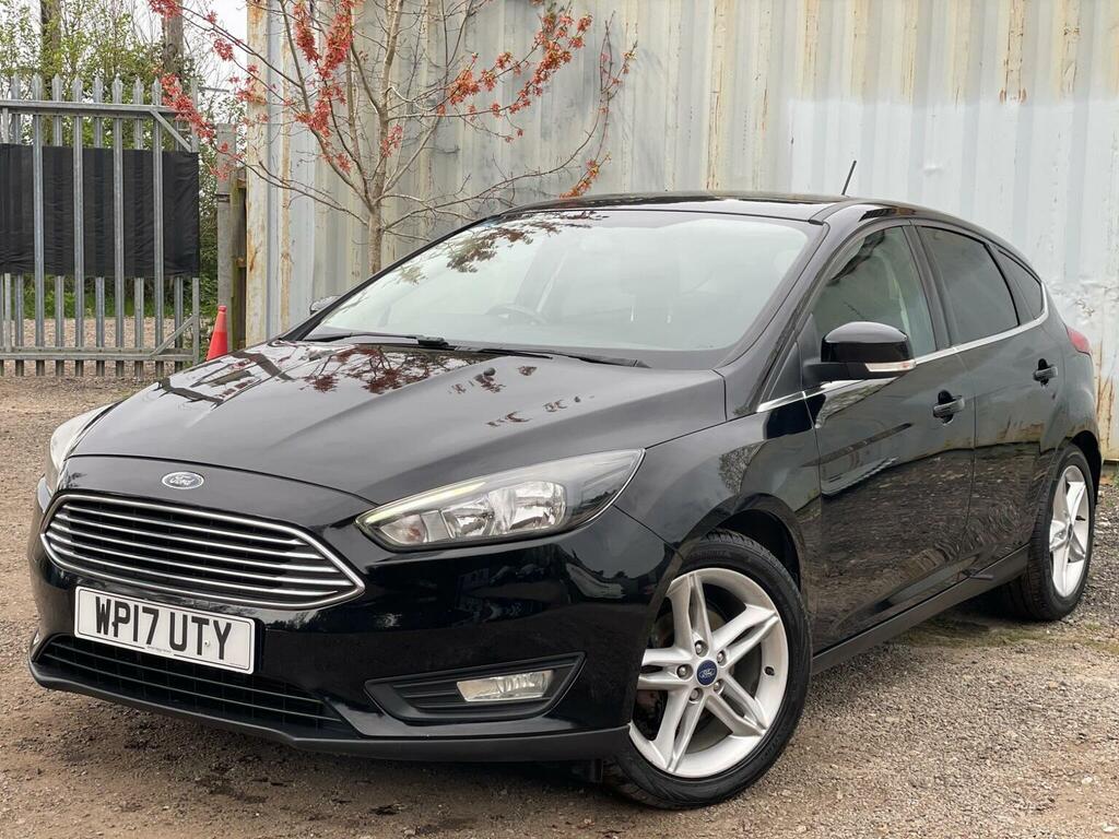 Ford Focus Hatchback 1.0T Ecoboost Zetec Edition Euro 6 Ss WP17UTY Black #2
