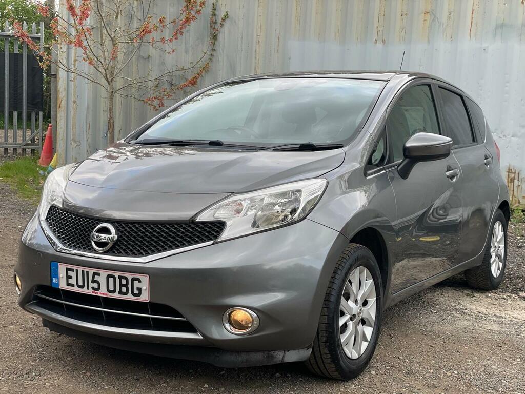 Nissan Note Hatchback 1.2 12V Acenta Premium Euro 5 Ss EU15OBG Grey #4