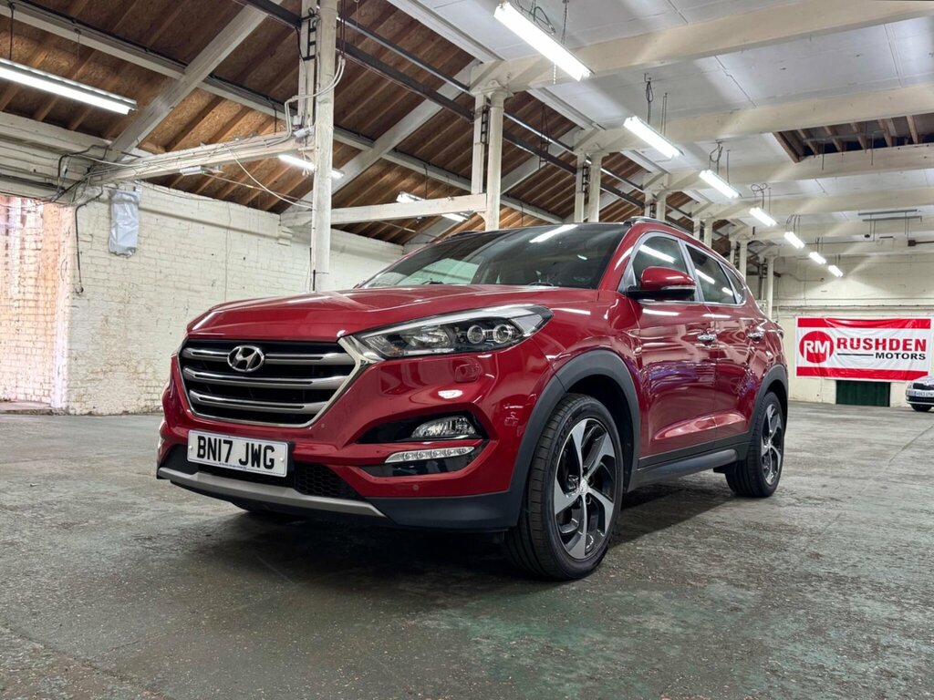 Hyundai Tucson 2.0 Crdi Blue Drive Premium Se Euro 6 Ss BN17JWG Red #3